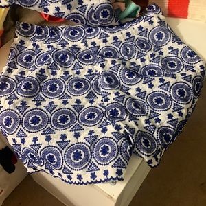 Zara Embroidered Shorts